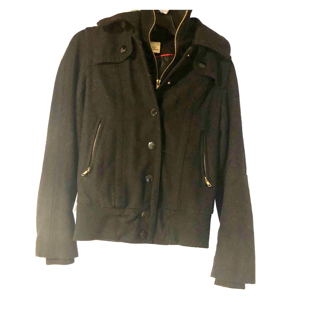 CoffeeShop Wool Bomber Jacket